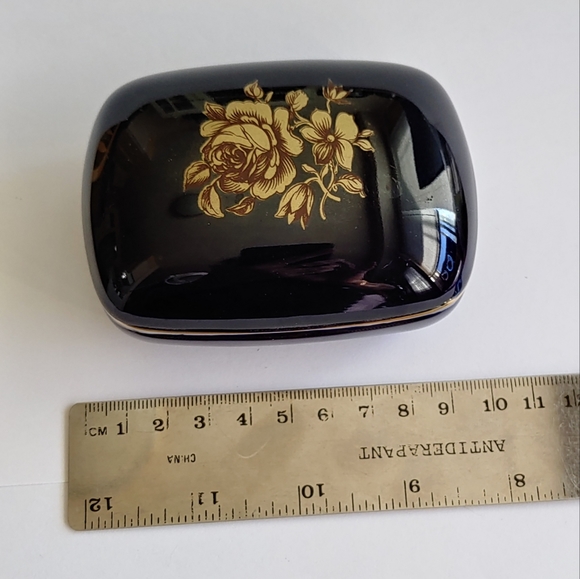 Trinket Box & Free Trinket of Your Choice Cobalt Blue Holohaza Hungary - Picture 6 of 13